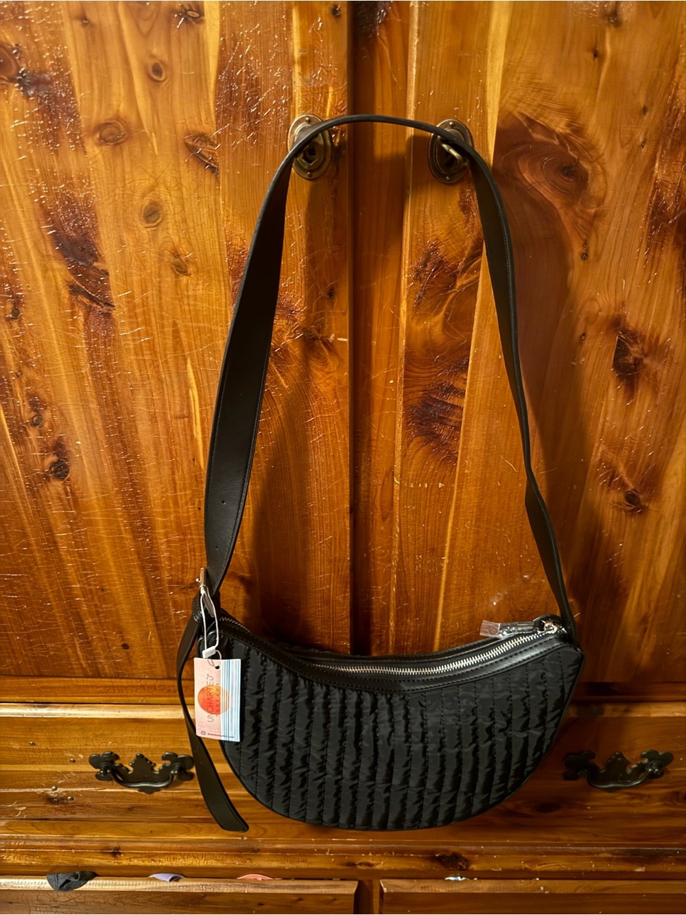 Brand new uncharted threads half moon bag! NWT!